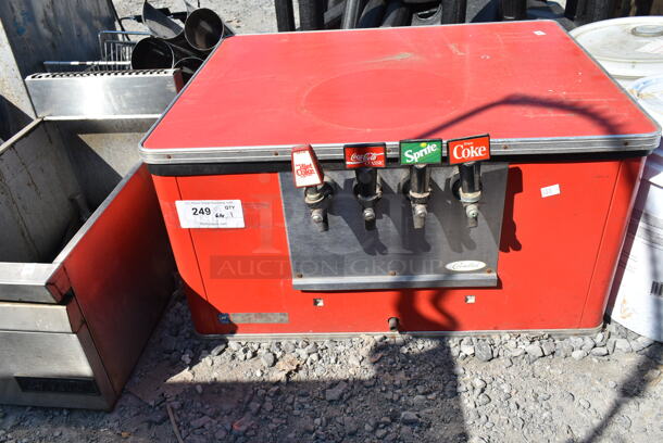 Cornelius 26-4324-220 Red Jockey Box w 4 Heads.  - Image 2 of 6