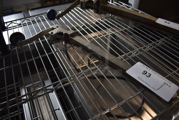 Metal Commercial Can Opener. 7x3x18 - Image 1 of 3