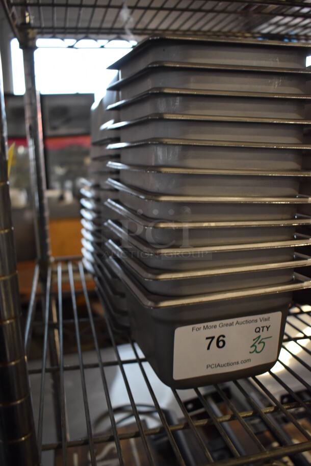 35 Stainless Steel 1/6 Size Drop In Bins. 1/6x4. 35 Times Your Bid! - Image 5 of 5