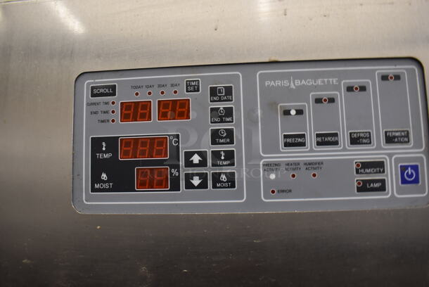 Paris Croissant SD-1 Stainless Steel Commercial 2 Half Size Door Reach In Dough Conditioner. 220 Volts. 31x45x76 - Image 7 of 7