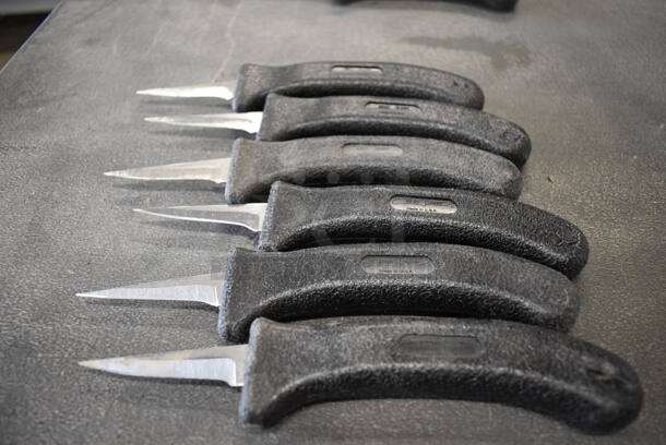 6 Sharpened Stainless Steel Poultry Knives. Includes 7.5". 6 Times Your Bid! - Image 4 of 4