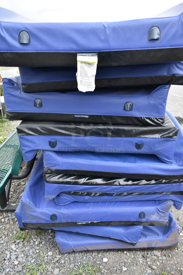 9 Blue Cushioned Mats. 3 Times Your Bid! - Image 4 of 4