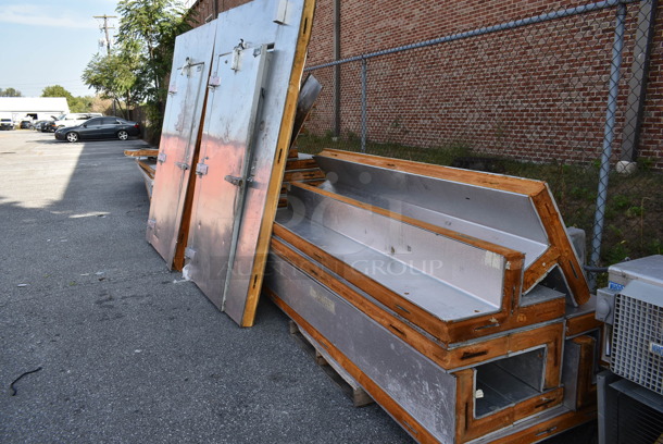 2 Kolpak Walk In Boxes That Make One Combo Box; 8'x12'x8' Freezer and 8'x12'x8' Cooler. Comes w/ Bohn ADT090ASWJ 115 Volt, 1 Phase Evaporator and 2 208/240 Volt Compressors. Does Not Have Floor. Information Provided By The Consignor But Not Verified By PCI Auctions. 2 Times Your Bid! 
 - Image 3 of 11