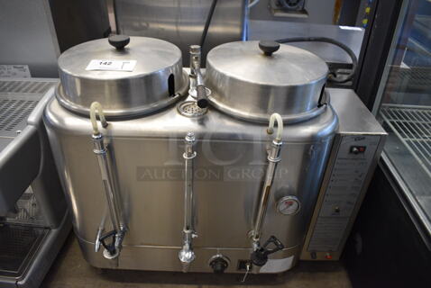 Curtis RU-300-74 Stainless Steel Commercial Countertop Automatic Coffee Urn. 208/220 Volts, 1 Phase. 32x17x29