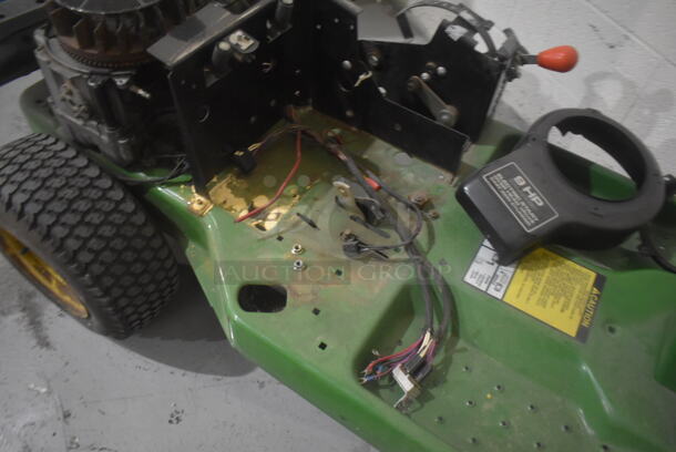 John Deere RX75 Green Metal Riding Lawn Mower. For Parts. BUYER MUST REMOVE. - Image 6 of 7