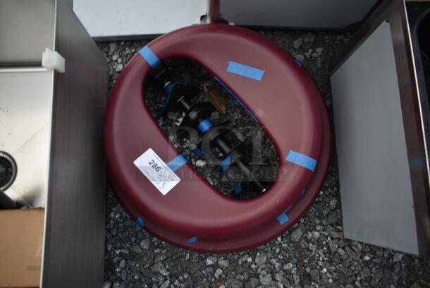 BRAND NEW SCRATCH AND DENT! KatchAll Magnetic Flatware Retriever Trash Can Lid - Image 3 of 4