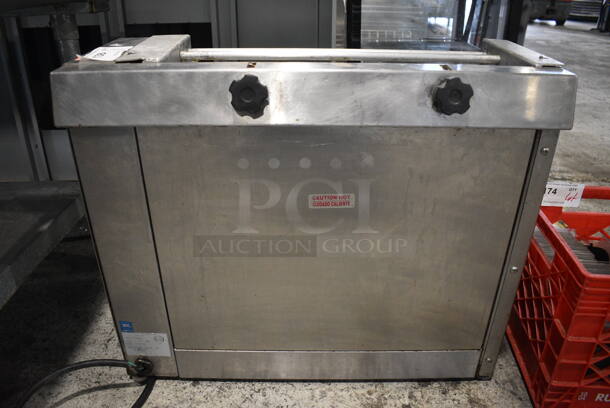 Stainless Steel Commercial Countertop Vertical Contact Toaster. 208-240 Volts, 1 Phase. 25.5x14x21