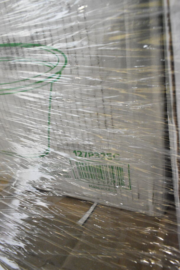 23 BRAND NEW Boxes Including 394345S Noble NexGen Powder-Free Disposable Black Hybrid 3 Mil Thick Gloves - Small - 1000/Case, 394365XL Noble Products Powder-Free Disposable Clear Vinyl Gloves for Foodservice - Extra Large - 1000/Case, 127P325C Choice 3.25 oz. Clear Plastic Souffle Cup / Portion Cup - 2500/Case, 500CC20 Choice 9" Round Standard Weight Foil Take-Out Pan with Dome Lid - 200/Case, 612LOB1LBCO Choice 1 lb. Oblong Foil Take-Out Container with Board Lid - 500/Case, 347RP9WHSS Visions Wave 9" White Plastic Plate - 180/Case, 612POB2LB Choice Oblong Clear Plastic Dome Lid for 2.25 lb. & 1.5 lb Shallow Foil Take-Out Container - 500/Case, 795PTOKFT8 Choice Kraft Microwavable Folded Paper #8 Take-Out Container 6" x 4 3/4" x 2 1/2" - 300/Case, 612FS1212 Choice Half Size Foil Steam Table Pan Shallow 1 1/2" Depth - 100/Case. 23 Times Your Bid!  - Image 3 of 12