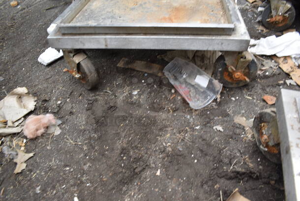 Metal Fry Basket Dolly on Commercial Casters. - Image 3 of 3