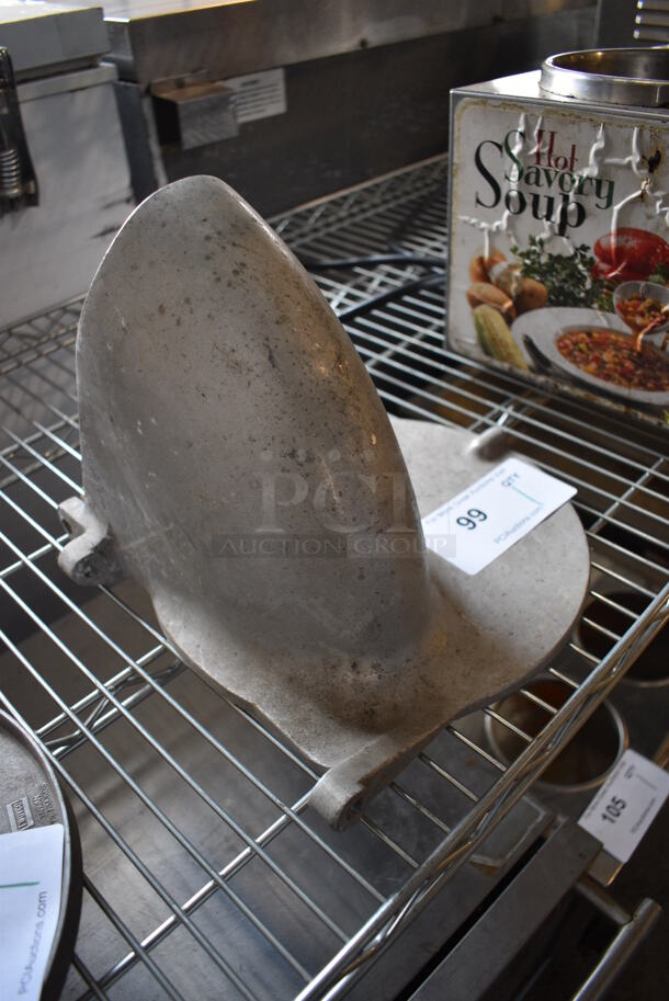 Metal Commercial Pelican Head Front. Missing Pusher and Hinges. 11x9x12 - Image 3 of 4