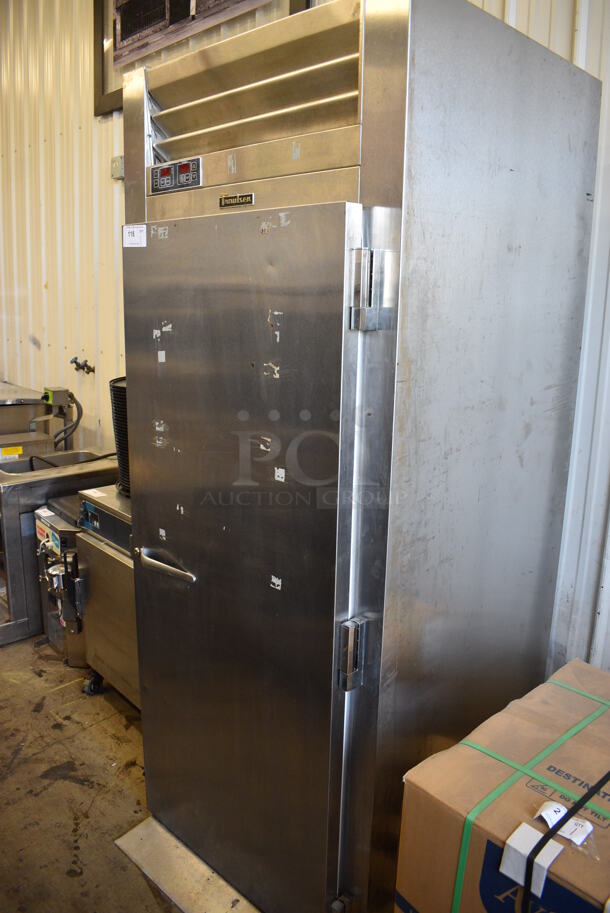 Traulsen RPP132L-FHS Stainless Steel Commercial Single Door Roll In Rack Proofer w/ Ramp. 115 Volts, 1 Phase. 35.5x36x84. Tested and Working!
