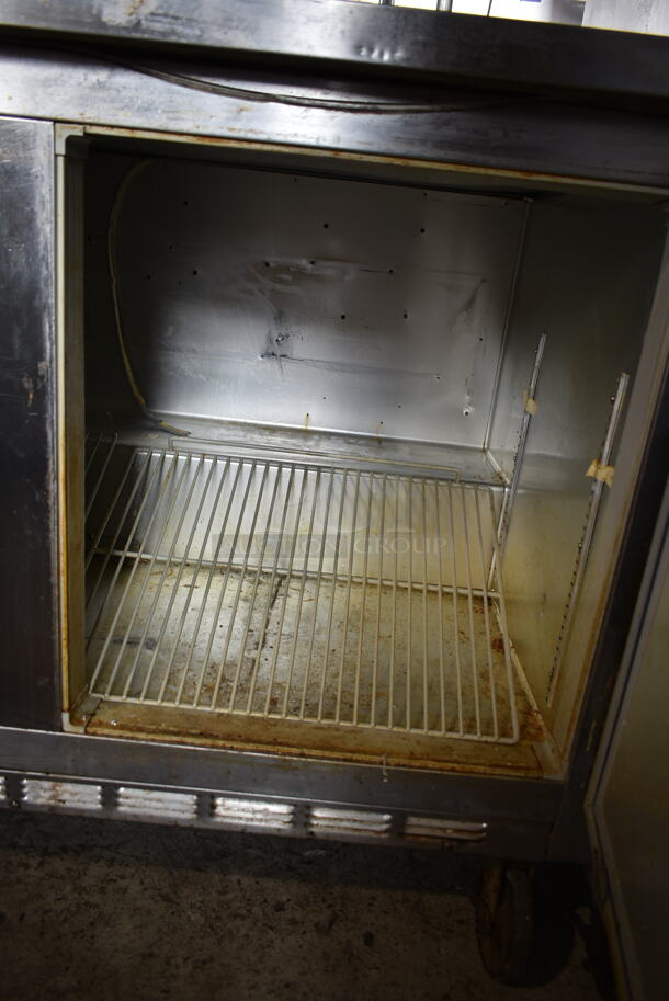 Beverage Air WTF48A Stainless Steel Commercial 2 Door Undercounter Freezer on Commercial Casters. 115 Volts, 1 Phase. Cannot Test Due To Missing Power Cord - Image 6 of 7