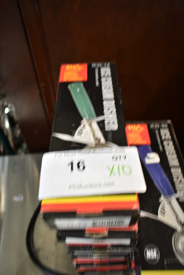 10 BRAND NEW IN BOX! Stainless Steel Ice Cream Dishers / Scoopers; ICD-40, 3 ICD-8, 2 ICD-12, 3 ICD-6 and ICD-10. 10 Times Your Bid! - Image 6 of 9