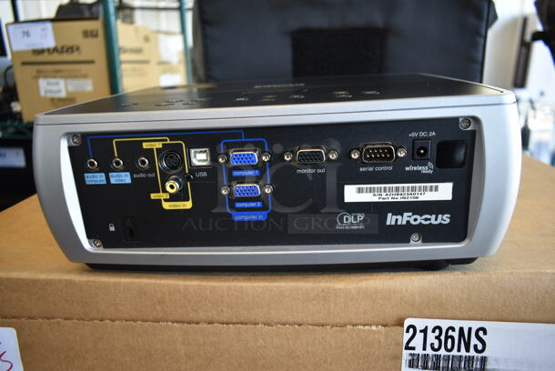 InFocus IN2106 Projector in Bag. 100-240 Volts, 1 Phase.  - Image 7 of 12
