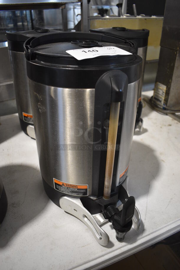 2 2020 Bunn Model SH SERVER Stainless Steel Commercial Coffee Satellite Servers. 9x13x15. 2 Times Your Bid! - Image 3 of 5