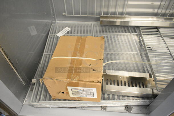 BRAND NEW SCRATCH AND DENT! Beverage Air HF3HC-1S Stainless Steel Horizon Series 78" Solid Door Reach-In Freezer. 115 Volts, 1 Phase. Tested and Working! - Image 8 of 11