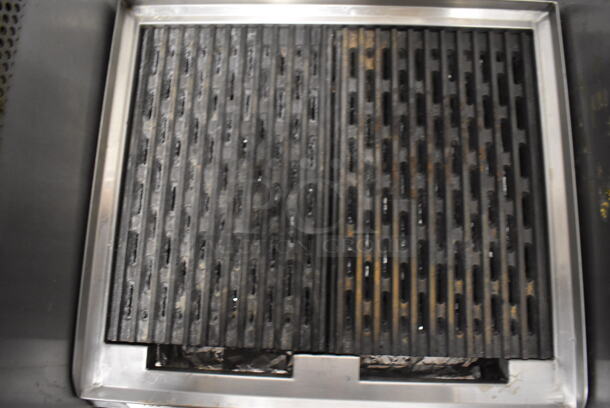 Omcan Stainless Steel Commercial Countertop Electric Powered Charbroiler Grill. 208-250 Volts, 1 Phase. 26.5x24x12 - Image 5 of 6
