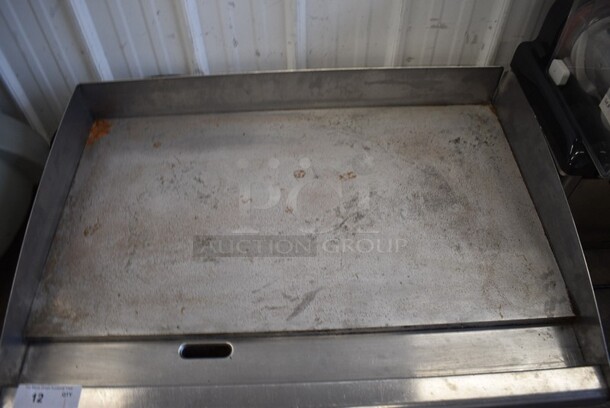 Stainless Steel Commercial Countertop Electric Powered Flat Top Griddle. 208-220 Volts, 3 Phase. 36x26x11.5. - Image 4 of 6