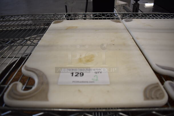 2 San Jamar White Cutting Boards. 12x18x0.5. 2 Times Your Bid! - Image 5 of 6