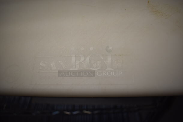 2 San Jamar White Cutting Boards. 12x18x0.5. 2 Times Your Bid! - Image 6 of 6