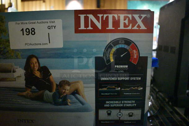 IN ORIGINAL BOX! Intex Full Size Inflatable Mattress. (bar) - Image 2 of 5