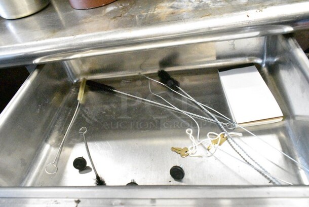 Stainless Steel Table w/ Drawer on Commercial Casters. - Image 4 of 4
