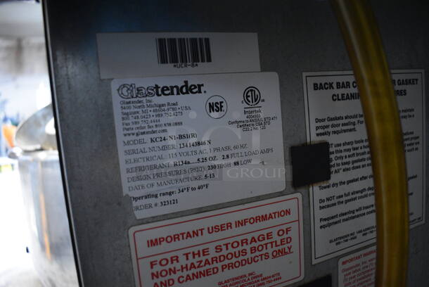 Glastender Model KC24-N1-BS1(R) Stainless Steel Commercial Direct Draw Kegerator w/ Single Tap Beer Tower and Coupler. 115 Volts, 1 Phase. 24x25x52. Tested and Working! - Image 7 of 7