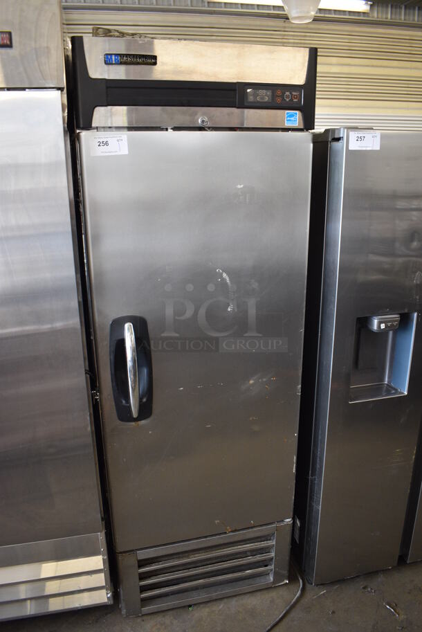 Master Built Model F23-S Stainless Steel Commercial Single Door Reach In Freezer. 115 Volts, 1 Phase. 27x31x79. Tested and Working! - Image 1 of 6