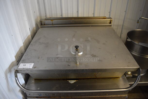 Cleveland Stainless Steel Commercial Natural Gas Powered Floor Style Braising Pan. 35x38x43 - Image 2 of 6
