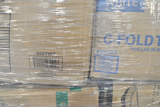 36 BRAND NEW Boxes Including 5008DWALLC Choice 8 oz. Tall Coffee Break Print Smooth Double Wall Paper Hot Cup - 500/Case, 346WSNSM Choice Medium Weight White Wrapped Plastic Spork, Straw, and Napkin Kit - 1000/Case, 500MF963B16 Choice 9" x 6" 1-Compartment Microwaveable Black Mineral-Filled Plastic Hinged Take-Out Container, 130BKFKNSPH Choice Black Heavy Weight Wrapped Plastic Fork and Knife Cutlery Pack with Napkin and Salt and Pepper Packets - 250/Case, 500CC12 Choice Clear PET Customizable Plastic Cold Cup - 12 oz. - 1000/Case, 500TW7 Choice 7 oz. Translucent Thin Wall Plastic Cold Cup - 2500/Case, 130SCB048FL Visions Clear PET Plastic Flat Lid for 24, 32, and 48 oz. Square Bowls - 300/Case, 127RD8BULK Choice 8 oz. Customizable Microwavable Translucent Round Deli Container - 500/Case, 795PTOWHT4 Choice White Microwavable Folded Paper #4 Take-Out Container 7 3/4" x 5 1/2" x 3 1/2" - 160/Case. 36 Times Your Bid!  - Image 12 of 12