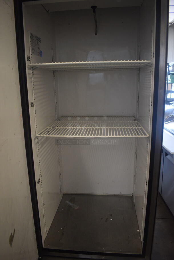 2013 True T-23F 1 Door Stainless Steel Reach in Freezer w/ Poly Coated Racks on Commercial Casters. 115 Volt, 1 Phase. Tested and Working! - Image 3 of 6