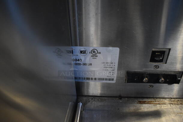2012 Bunn Model DUAL SH DBC Stainless Steel Commercial Countertop Dual Coffee Machine w/ Hot Water Dispenser, 2 Stainless Steel Brew Baskets and 2 Bunn Model SH SERVER Satellite Servers. 120/208-240 Volts, 1 Phase. 18x24x36. Tested and Working! - Image 4 of 5