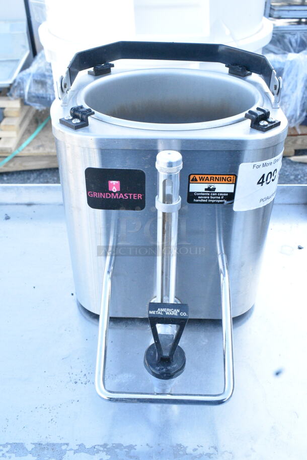 Grindmaster ACS-LL Stainless Steel Coffee Satellite Server.  - Image 1 of 5