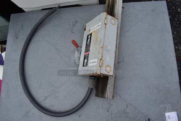 Trenton TEHA015E6-HS2B-B Metal Commercial Compressor w/ Power Supply Box. Goes GREAT w/ Lot 288! 208-230 Volts, 1 Phase. 28.5x36.5x20 - Image 7 of 7