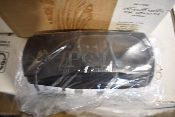 6 BRAND NEW IN BOX! Eco Smart Amenity Black Poly Wall Mount Soap Dispenser. 6 Times Your Bid! - Image 2 of 4