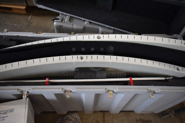 AVL Technologies 1296 TracStar Mobile Satellite Station in 2 Gray Boxes - Image 5 of 9