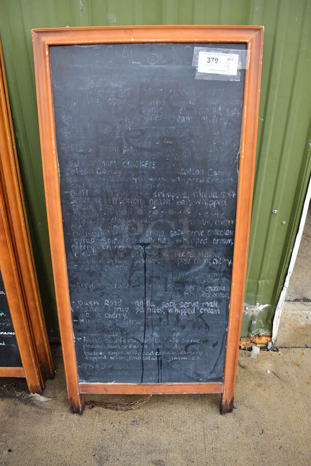 3 Blackboard Signs. 24x3x50. 3 Times Your Bid! - Image 1 of 5