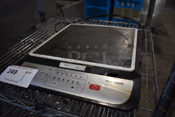 Tatung TICT-1500W Metal Countertop Electric Powered Single Burner Induction Range. 120 Volts, 1 Phase. 12x14x2.5 - Image 4 of 5