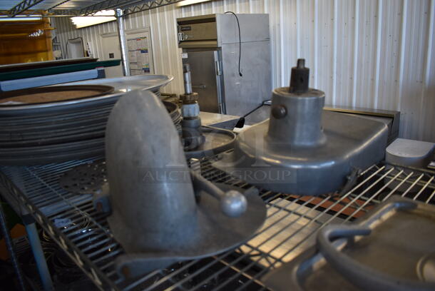 ALL ONE MONEY! Tier Lot of Various Items Including Metal Pelican Head, Metal Dough Hook, Cutting Boards and Oval Serving Trays - Image 7 of 11