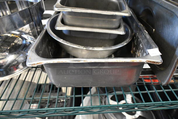 ALL ONE MONEY! Lot of Various Items Including Stainless Steel Drop In Bins - Image 3 of 7