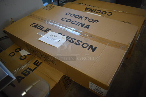 BRAND NEW SCRATCH AND DENT! Frigidaire Electrolux GCCE36870AD Stainless Steel Drop In 36" Gas Powered 5 Burner induction Cooktop Range. - Image 5 of 7