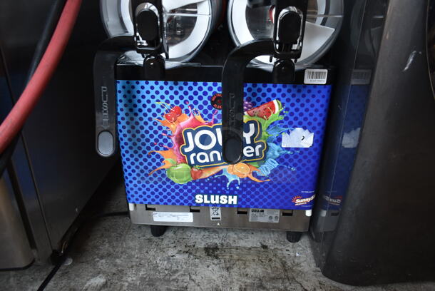 GBG Granitime 2 S/FF Stainless Steel Commercial Countertop 2 Hopper Slushie Machine. 115 Volts, 1 Phase. Tested and Does Not Power On - Image 4 of 5