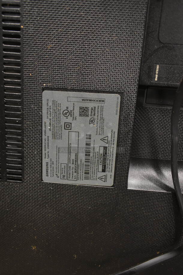2016 Samsung UN55KU6290F 55" Television. 120 Volts, 1 Phase. Buyer Must Pick Up - We Will Not Ship This Item. Tested and Working!
 - Image 3 of 5