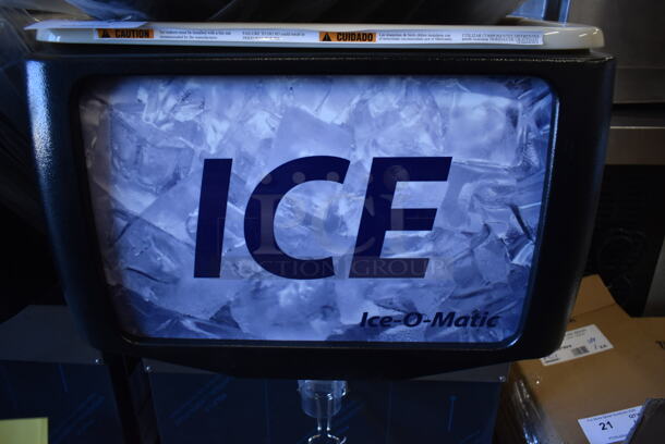 BRAND NEW SCRATCH AND DENT! Ice-O-Matic IOD150 Metal Commercial Countertop 22" Wide Countertop Ice Dispenser 150 lb. Capacity. 115 Volts, 1 Phase.  - Image 5 of 7