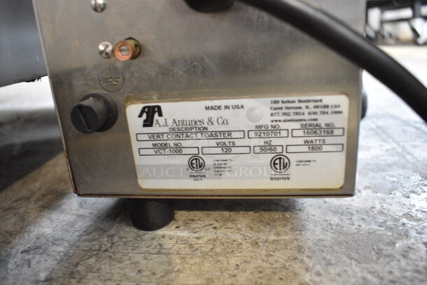 Roundup VCT-1000 Stainless Steel Commercial Countertop Vertical Contact Toaster. 120 Volts, 1 Phase. Tested and Working! - Image 4 of 4