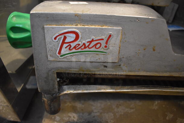 Presto Stainless Steel Commercial Countertop Automatic Meat Slicer. 24x21x26. Tested and Does Not Power On - Image 5 of 6