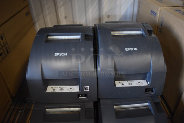 6 Epson M188B Receipt Printer. 6x10x6. 6 Times Your Bid! - Image 1 of 5