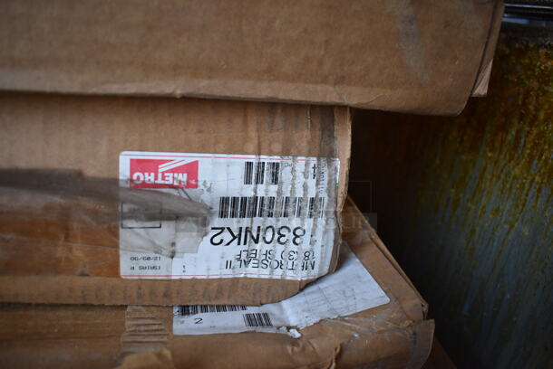 PALLET LOT OF 14 Various Boxes of Shelves Including Metro 18x30, Metro 24x48, Metro 24x30. 14 Times Your Bid! - Image 9 of 11