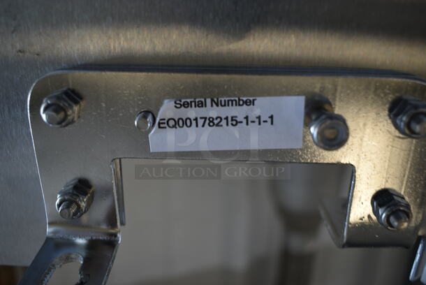 BRAND NEW SCRATCH AND DENT! Stainless Steel Swinging Kitchen Door w/ Hardware.  - Image 6 of 8