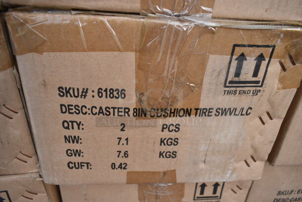 16 Boxes of 2 BRAND NEW! Commercial Casters. 16 Times Your Bid! - Image 5 of 5